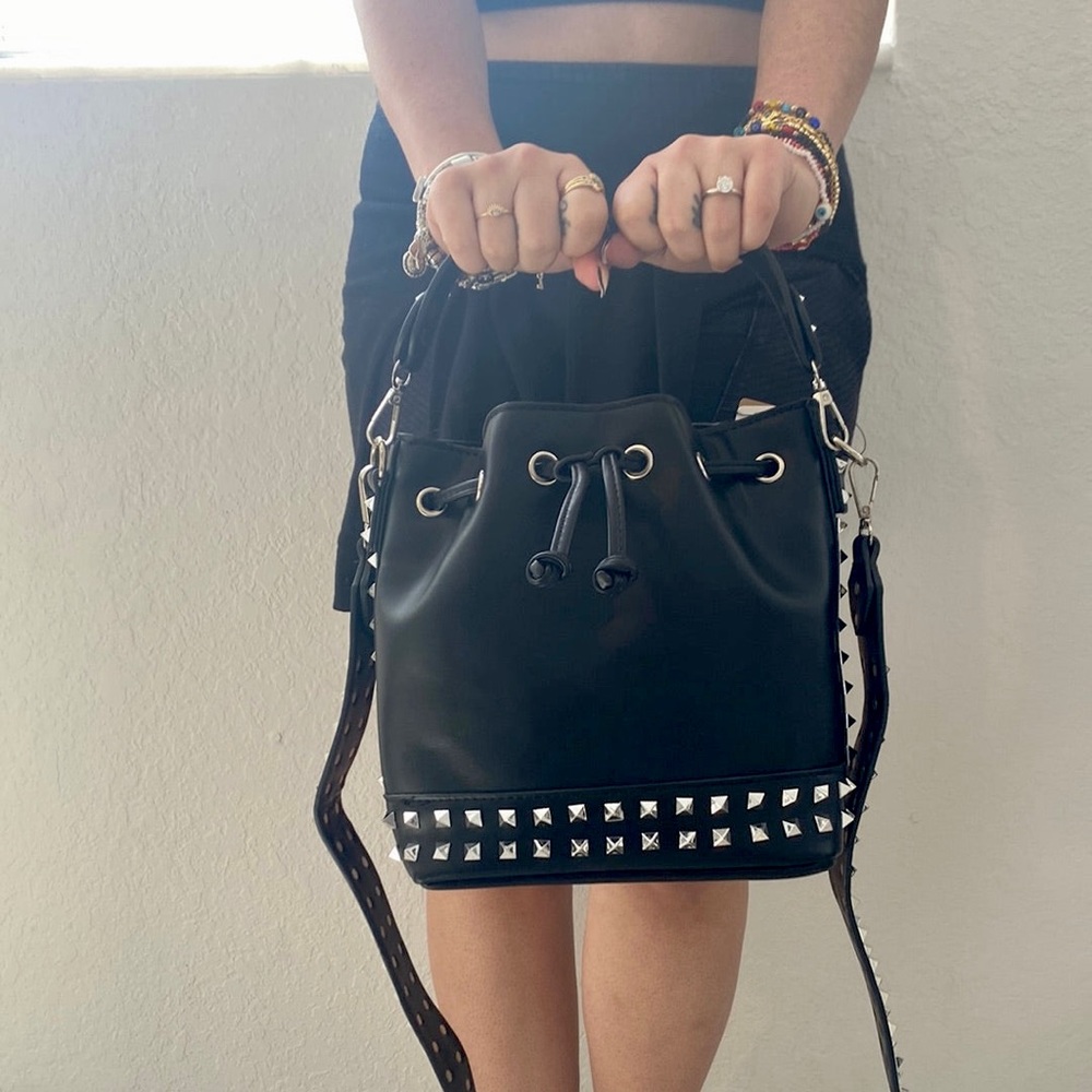 Black handbag